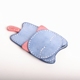 Lớp da bò đầu tiên dễ thương mèo móc túi da sáng tạo sương mù sáp da xe chìa khóa túi quà handmade ví móc khóa giá rẻ Trường hợp chính