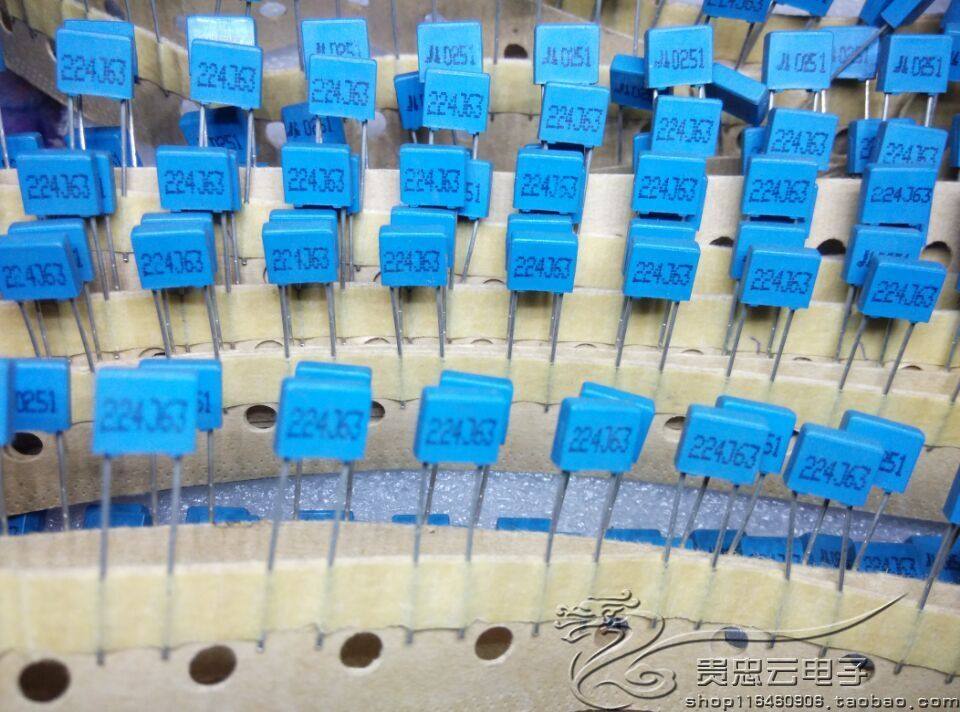 New EPCOS Epcos Siemens 63V0 22UF P-5 224J fever film capacitor