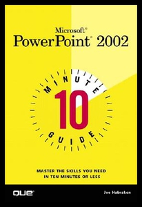 【预售】10 Minute Guide to Microsoft PowerPoint 2002