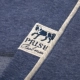 Thời trang denim xanh nam áo choàng cotton mùa xuân thu đông dày mùa đông cộng với áo choàng dài cotton trẻ trung