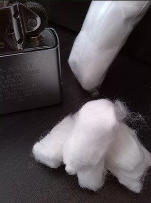 American original zippo lighter special cotton American cotton ball 8 pieces in some areas