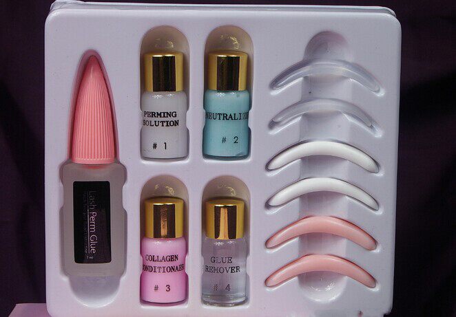 Non-irritating electric eyelash perm Eyelash perm set Eyelash perm potion Doll perm set curling