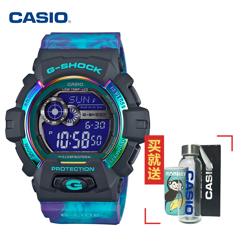 正品casio卡西欧g-shock手表GLS/GW-8900运动防水学生石英男表