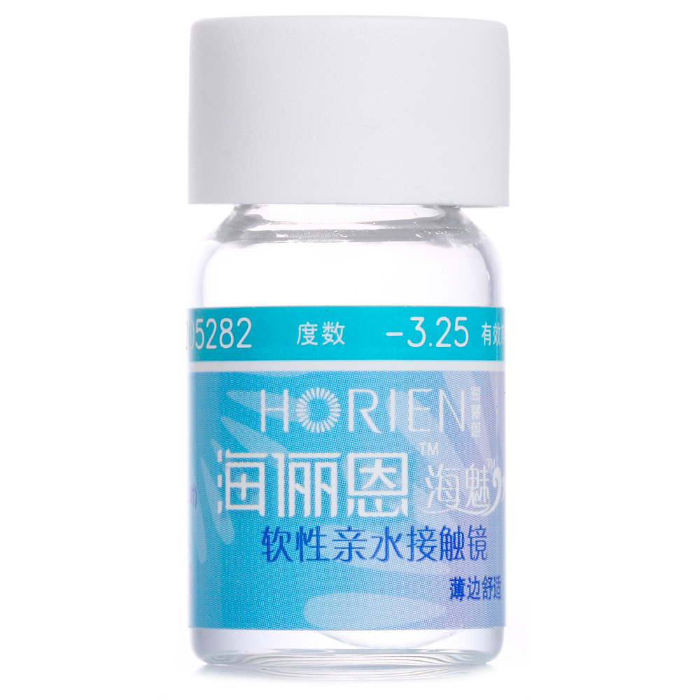 海俪恩海魅隐形近视眼镜S38年抛1片装水润舒适JA