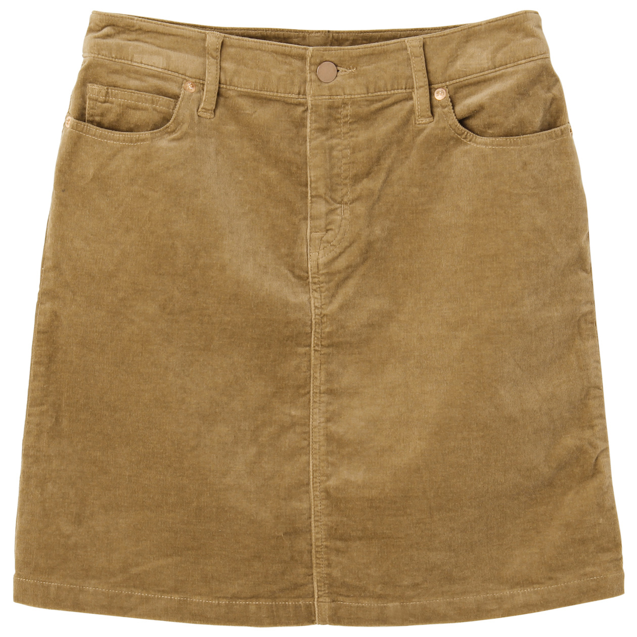 无印良品MUJI 女式 弹力灯芯绒裙