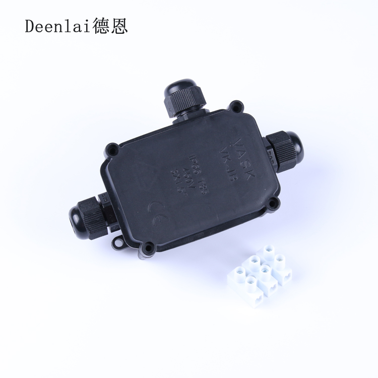 Supply VASK three-head waterproof junction box IP66 special outdoor lamp matching T06-03P through CE certification
