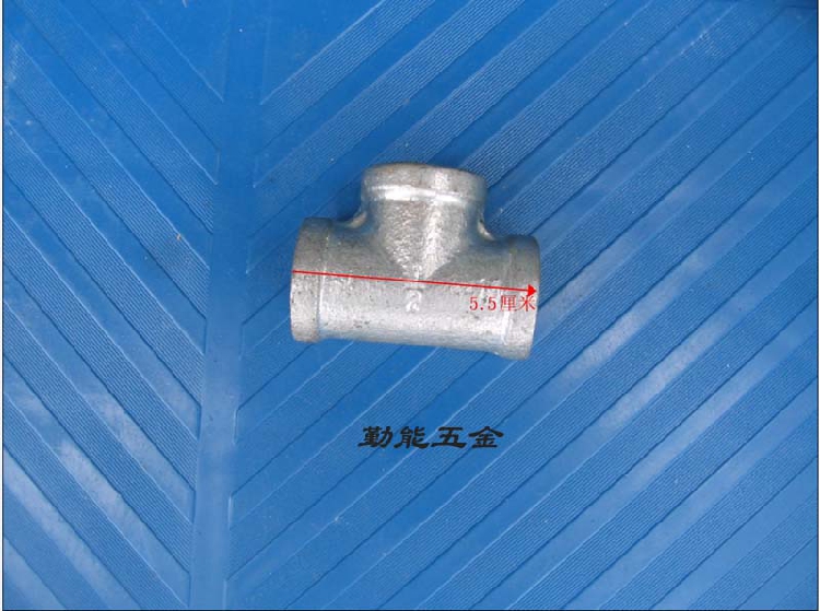 Galvanized pipe 4 minutes 6 minutes 1 inch 1 5 inch inner wire three-way DN15 20 25 40 iron three-way water pipe fittings