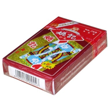 Yao Kee Playing Cards Card Cards Cards Nine Paper Poker Chess room Playing Cards Wholesale 258 Single Deputy