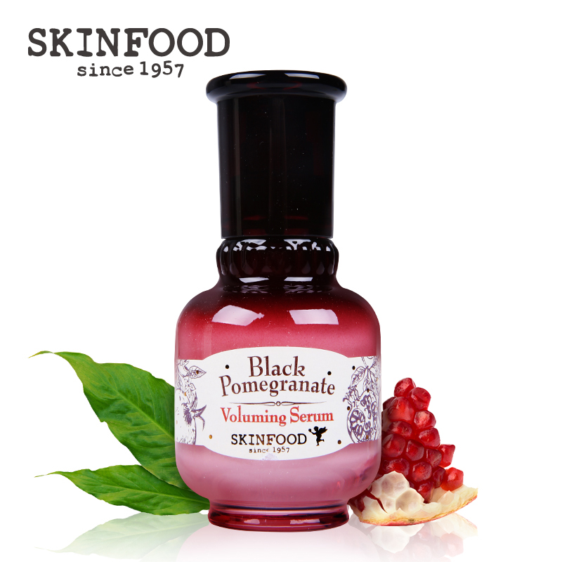 skinfood思亲肤 黑石榴莹润精华乳液增强肌肤弹性补水保湿修复