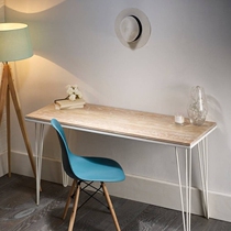  Nordic creative solid wood bedroom desk Small apartment home computer desk Modern simple simple workbench desk