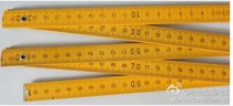 Old style 50-fold ruler wooden ruler 1 meter ruler wooden folding ruler foreign trade export