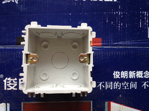 JUNON Junlong A386D 2-5 combined concealed wire box concealed bottom case socket bottom case
