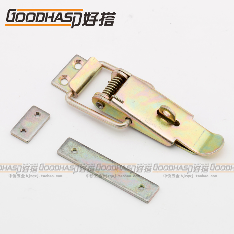 Good lap DK1882 reinforced military pint button wooden box button small number heavy case buckle hanging arms box buckle-Taobao