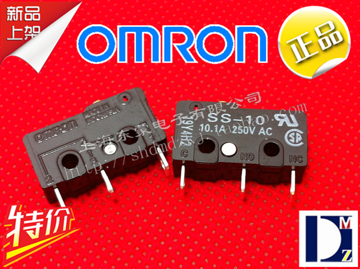 Original IMPORTED OMRONE MICRO SWITCH SMALL STROKE LIMIT SWITCH SS-10 NEEDLE-LIKE 3 FEET 10 1A