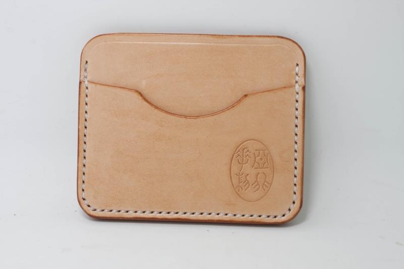 Anon Handmade Custom Bag Bag ZERO wallet Vegetable Tanned Leather Bull Leather Men EDC Carry-on Gift