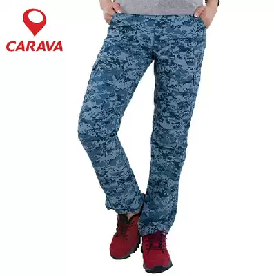 CARAVA CARAVA CARAVA women women outdoor sunscreen breathable camouflage quick-drying quick-drying pants trousers 594186