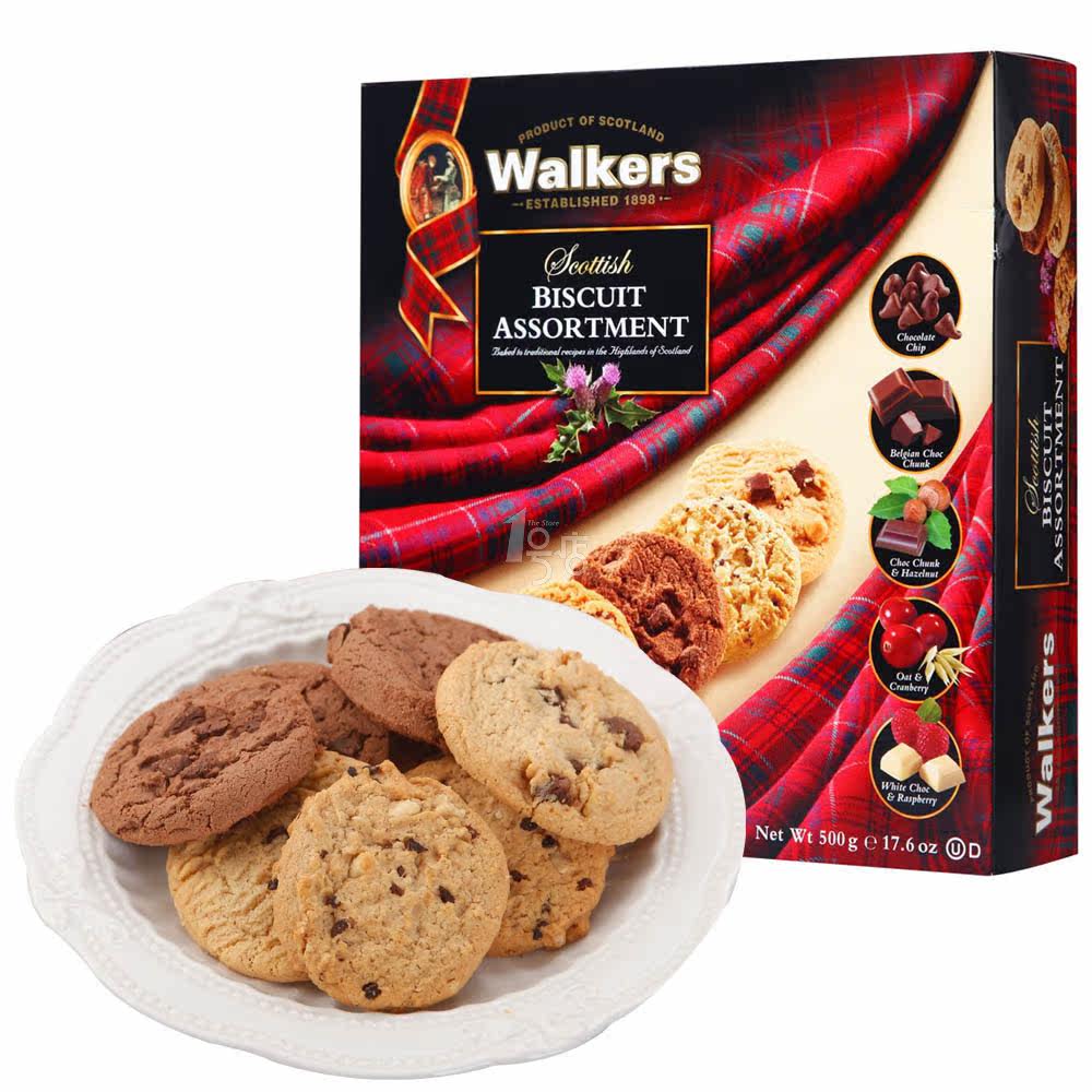 Walkers沃尔克斯 什锦装黄油酥饼 500g