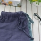 Nhật Bản mùa hè cotton mỏng phần gạc nhăn đôi nhà quần short ngủ quần nữ mùa hè quần short nam đồ ngủ ngắn mùa hè