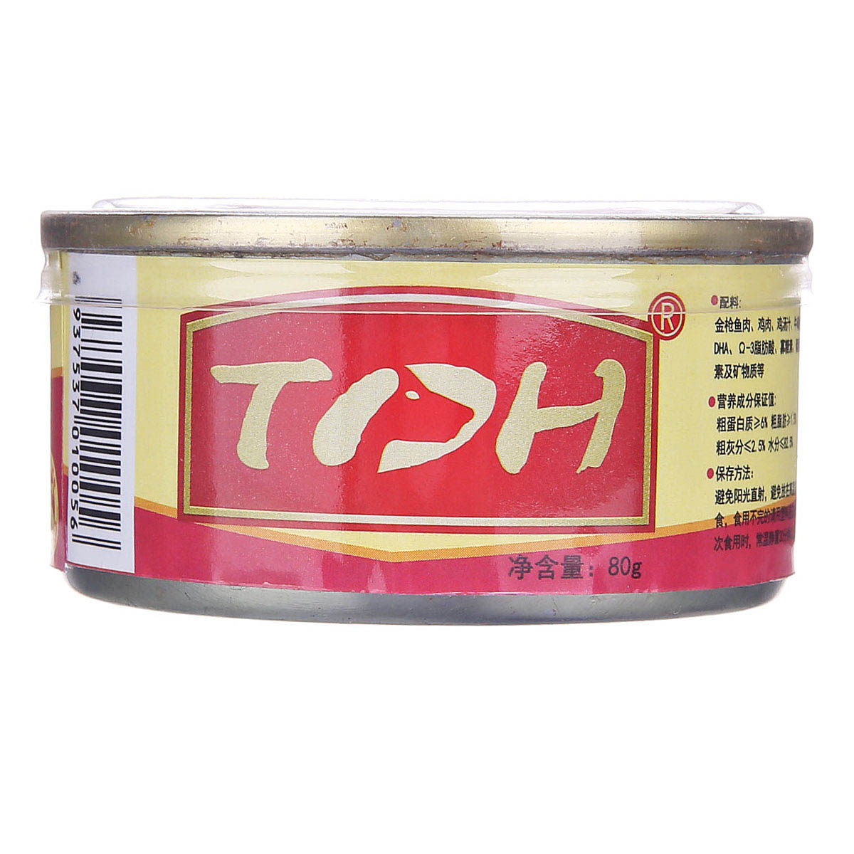 波奇网 宠物猫零食 天地荟 金枪鱼猫罐头80g 猫湿粮 猫罐头鲜封包