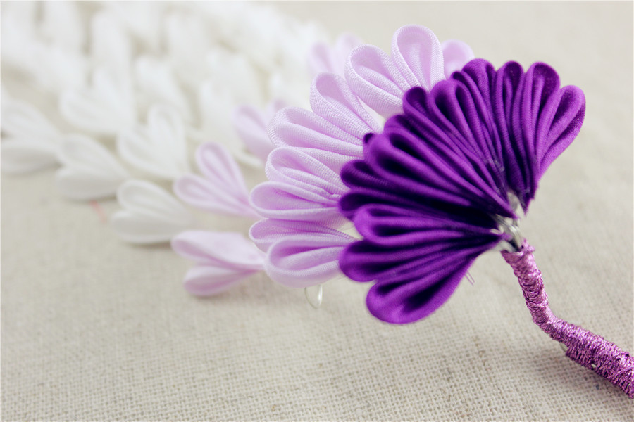 Japanese fine - crafted flower clothes hair decoration Japanese female hand - made cos vine