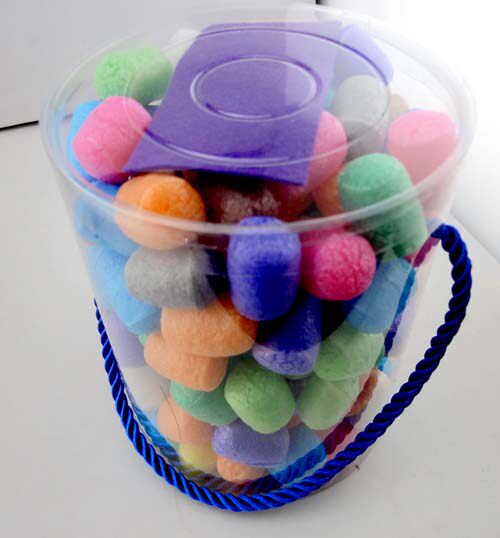 Little Eight Wax Creative DIY Material Colored Corn Kernels DIY Corn Kernels Early Education Handmade Birthday Gifts