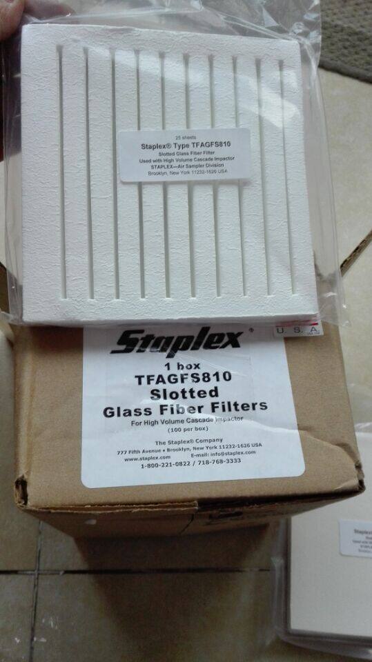 Staplex TFAGS810夹缝型高纯玻璃纤维滤膜,M230大流量分级采样器