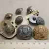 Full 13 yuan imitation metal bronze silver coat coat suit Oriental watch button button button 22-30mm