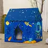 Aisheng Baby blue starry sky cotton cloth Children's tent Prince tent Indoor game house photography tent