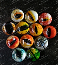 Glazed glass Yiye eyesaurus Eyesaurus Lizard Eye lizard Eye DIY eyes Eye Hand-eye All Eyes Full View
