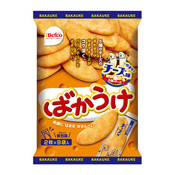 Befco 栗山月亮米果-起司味18枚入(79g)台湾官网直邮进口