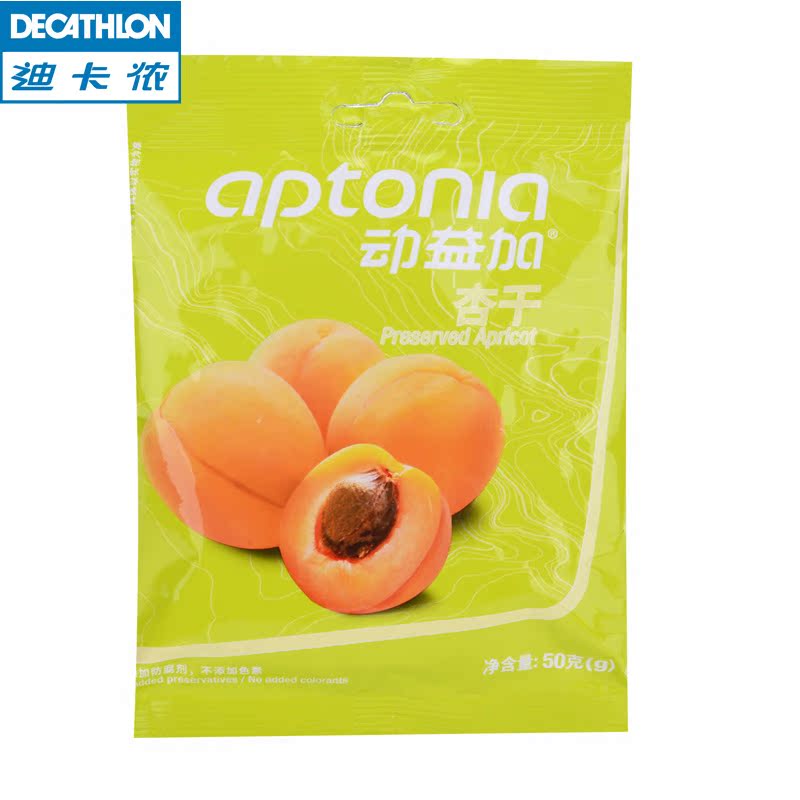 迪卡侬 动益加 杏干 无核杏肉水果干 补充运动营养 能量 APTONIA