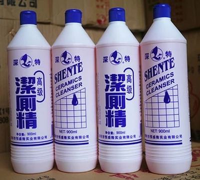 Deep Special Toilet Fluid Cleaning Toilet Fine Toilet Detergent Clear Scent Type Descaling Decontamination Household Toilet Bowl 20 bottles * 900ml