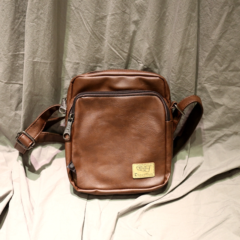 New men's and women's shoulder bag Japanese tide brand mini bag men's small shoulder bag multi-functional leisure messenger mobile phone bag