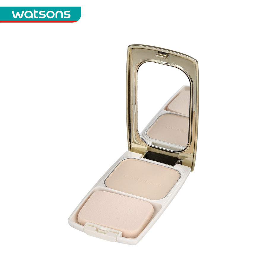 【屈臣氏】卡姿兰光感矿物两用粉饼01色号