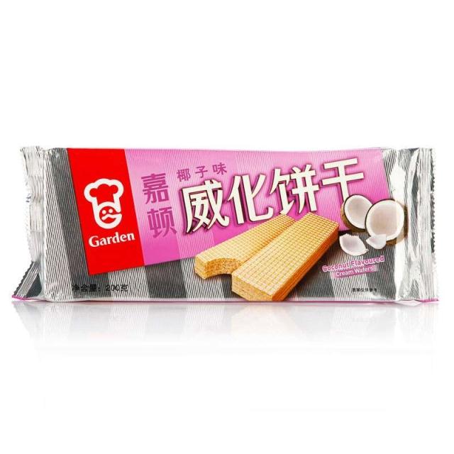 【苏宁易购】嘉顿威化饼干（椰子味）200g/袋