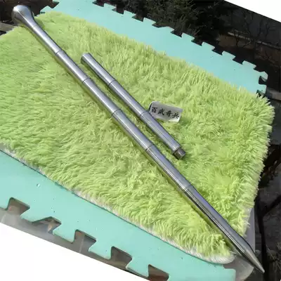 Baiwu Qibao-Titanium alloy ball handle cane crutch hiking stick short stick wand custom collection