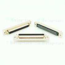 Yunteng MCD68FL-180 SCSI HPCN68 straight pin 68 core straight plug female PCB board pin