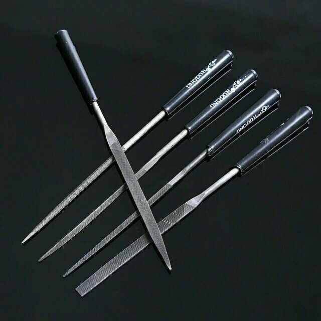 (Snow Scene Mold Play) File knife assembly model polished and shaped 5 sets up to military model