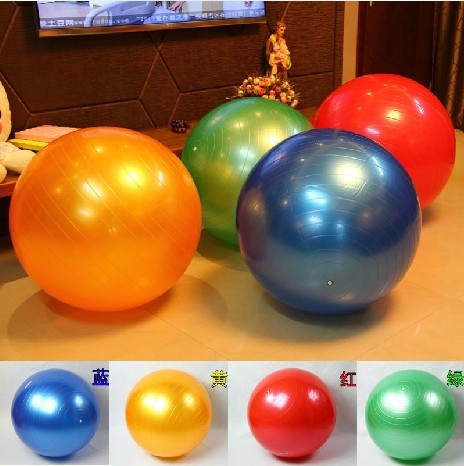 New thickened adult yoga ball Children's sensory integration fitness ball Dalong ball Massage ball gift air pump