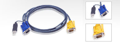 Sapphire LANBE KVM wire KVM dedicated connection line - 5 m - USB interface