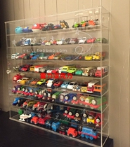 Thomas small locomotive storage box Acrylic Thomas model display rack Mattel Hot Wheels finishing box