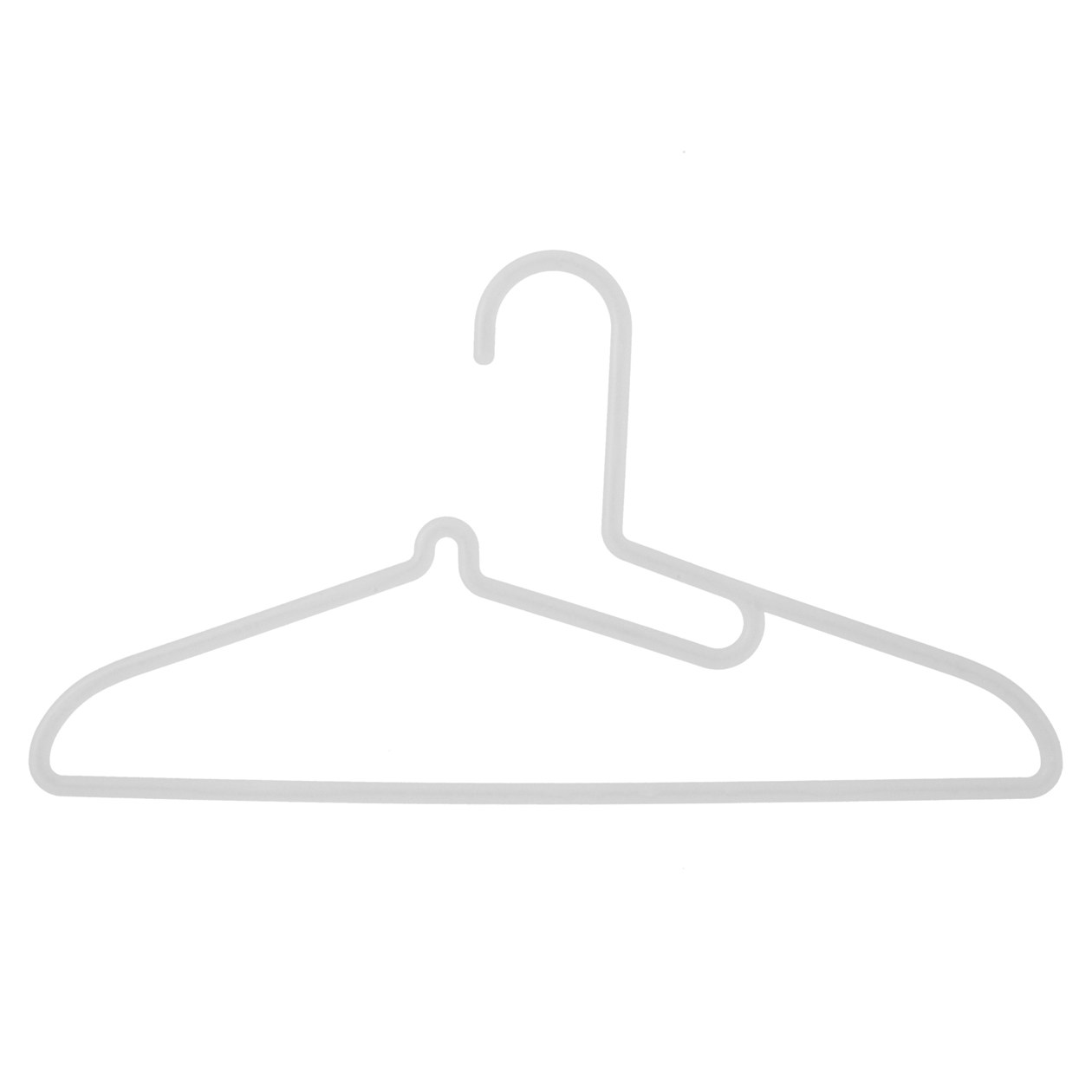 无印良品MUJI ＰＰ洗涤用衣架 衬衫用 ３个装