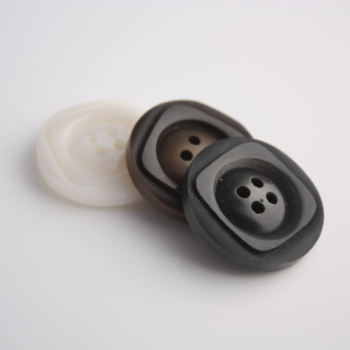 White Black Big Coat Buttons for Men and women High-end Suits West Suit Buttons resin Resin Clothing Clothes Coat Twist Buttons