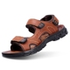 Giày hè nam 2018 mới sandal da chống trượt ngoài trời giày đi biển cho sinh viên giày bitis nam Sandal