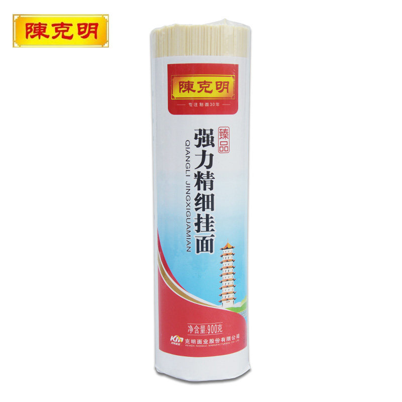 【天猫超市】陈克明 臻品强力精细挂面面条900g 健康营养面方便面