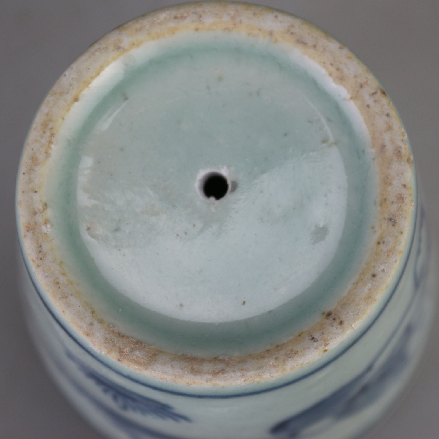 Large Ming Wan calendar green flowers characters Homemade Multi-Meat Calamus Flower Pots Antique Folk collection Ancient Porcelain All Court