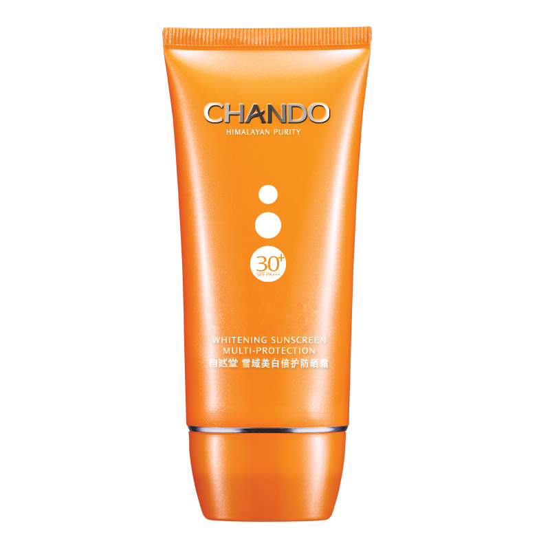 【天猫超市】自然堂雪域美白倍护防晒霜SPF30+PA+++隔离美白保湿