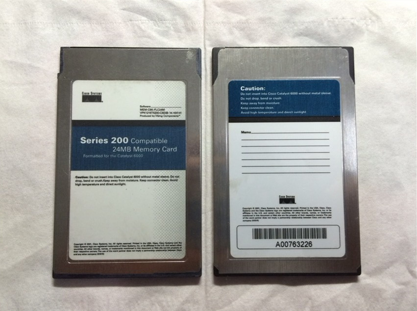 CISCO SYSTEMS Cisco 24MB memory card INTEL 200 series industrial CNC machine tool equipment