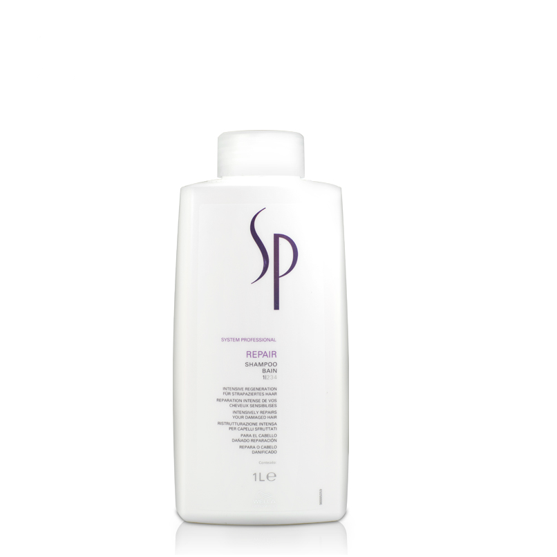 进口Wella威娜SP强韧修护洁发乳/洗发水250ml 1L修护受损正品包邮
