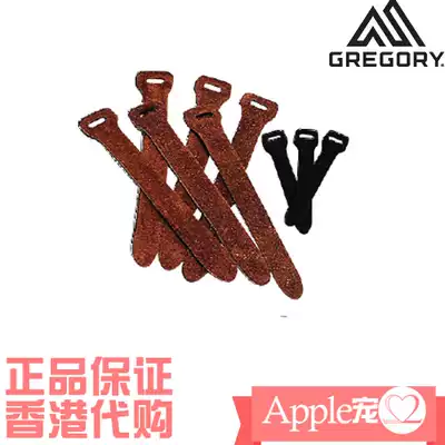 GREGORY GREGORY ZIPPER pulls Backpack Shoulder Bags Special leather ZIPPER straps